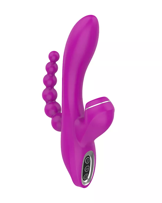 Abel G-Spot and Suction Vibrator with Anal Beads