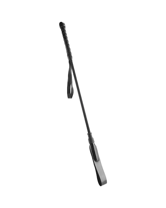Rouge Short n' Slim Leather Riding Crop