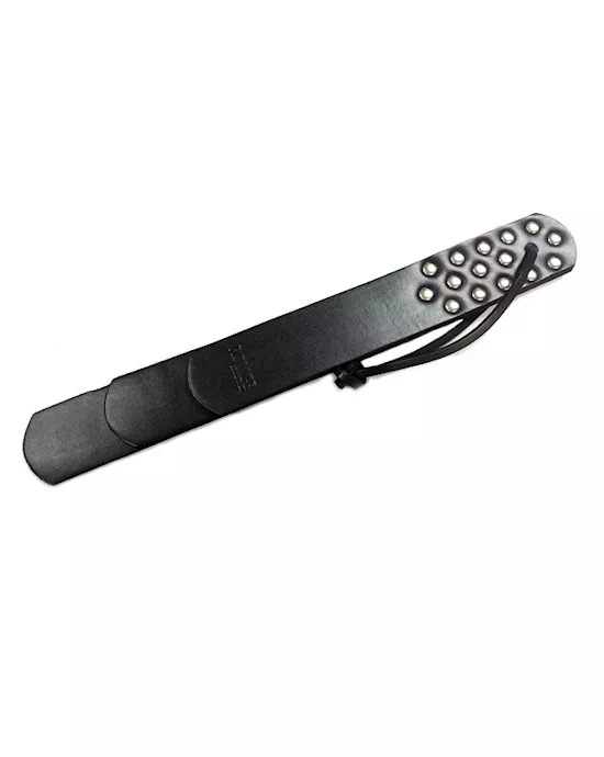 Rouge Leather Three Strap Paddle