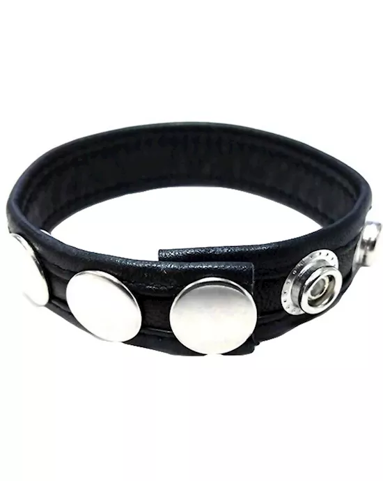 Rouge Leather Cockstrap