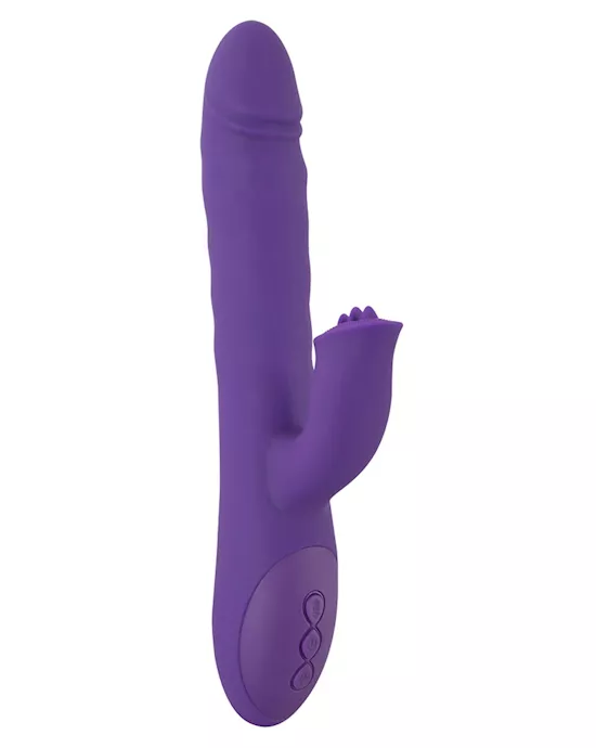 Sweet Smile Thrusting and Rotating Rabbit Vibrator