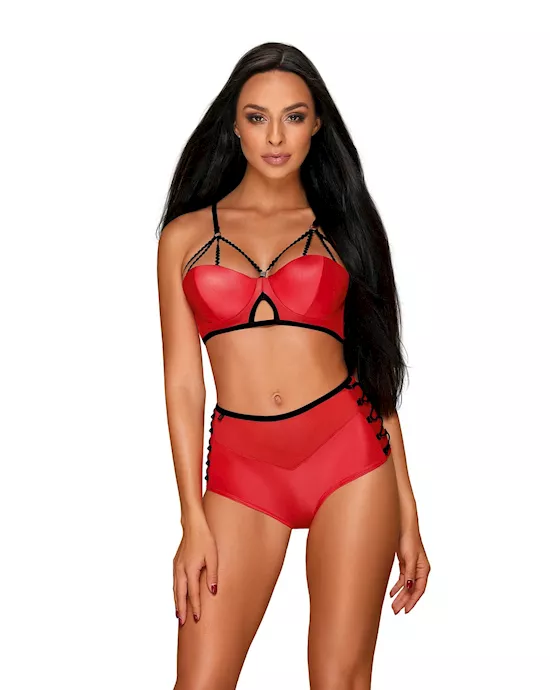 Obsessive Leatheria - 2-piece Set