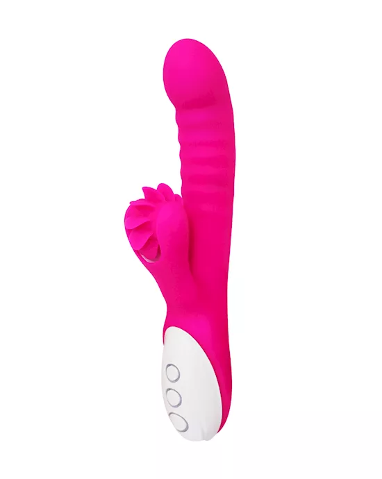 Come-Heather Heating Tongue Rabbit Vibrator