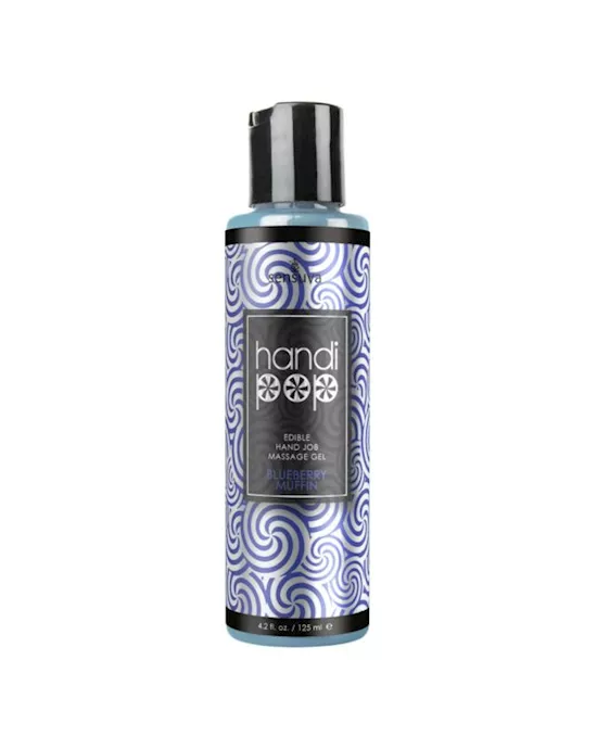 Handipop Blueberry Muffin Hand Job Massage Gel - 125ml
