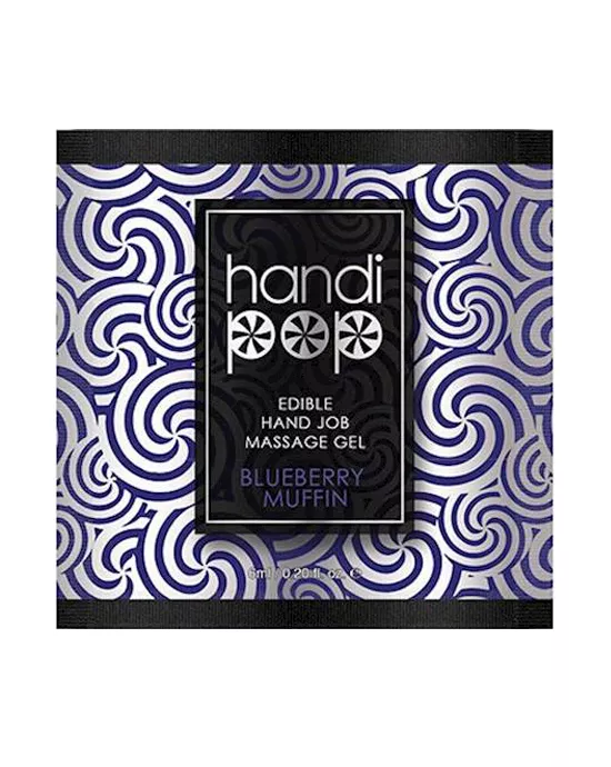 Handipop Blueberry Muffin Hand Job Massage Gel - 6ml