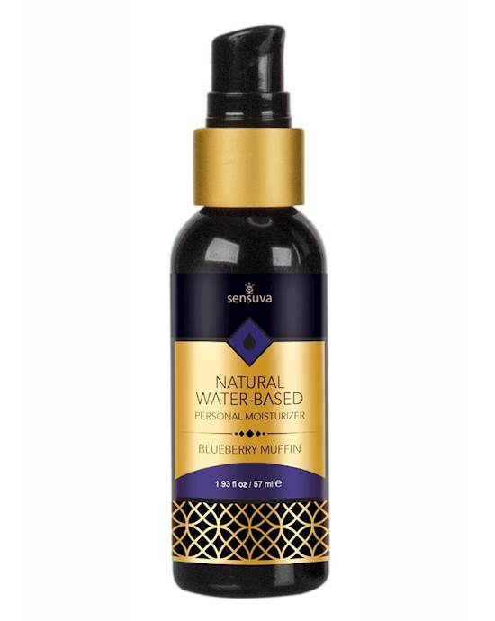 Natural Water-based Personal Moisturizer - Blueberry Muffin - 59ml 