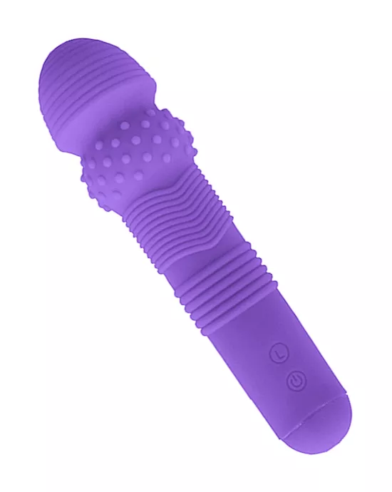 Lyra Textured Wand Vibrator