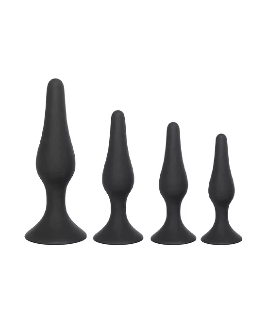 Obsidian Butt Plugs 4 Piece Set