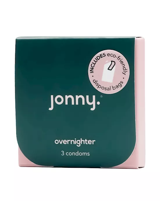 Jonny Condoms Overnighter - 3 Pack