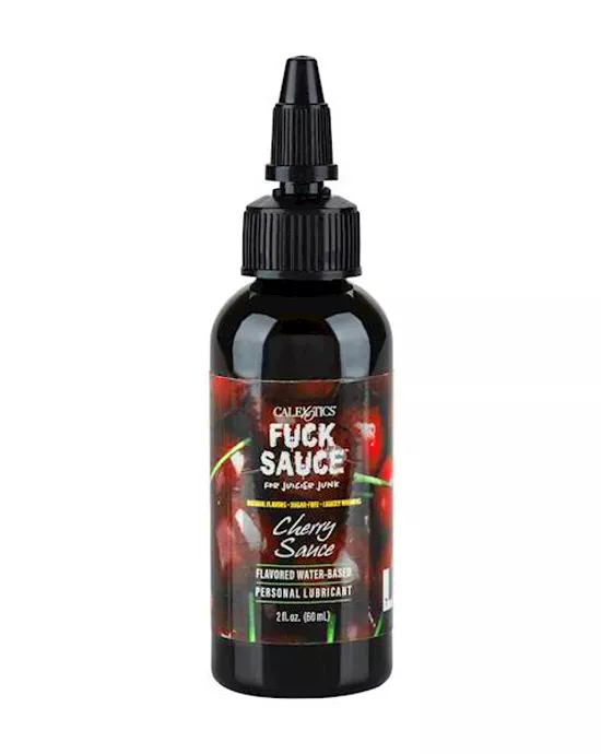 F-sauce Flavoured Water-based Lubricant - Cherry - 59ml