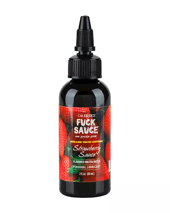 F-Sauce Flavoured Water-Based Lubricant - Strawberry - 59ml