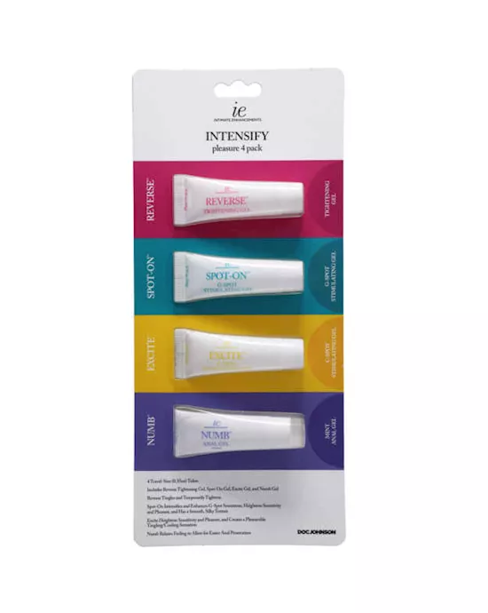 Doc Johnson Intensify Pleasure Set - 4 Pack