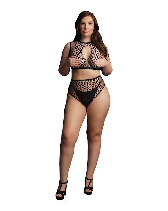 Le Desir Key Hole Bra Set