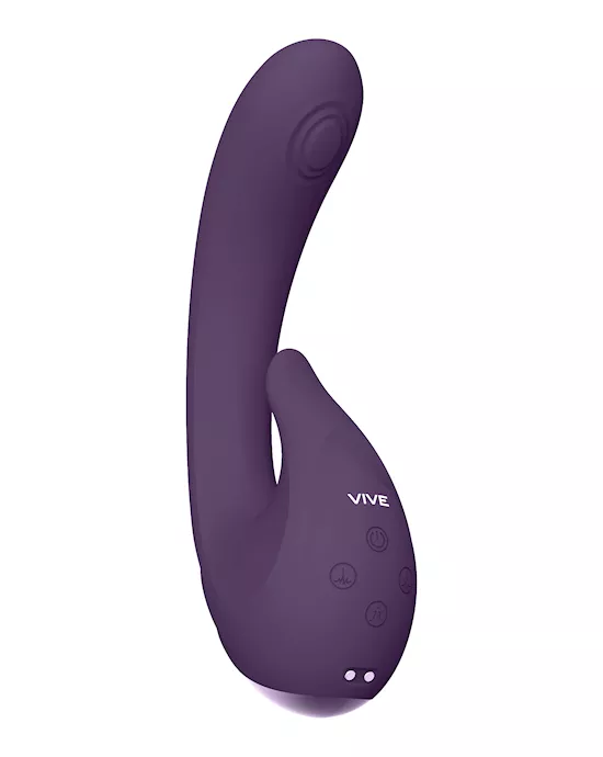 Miki - Pulse Wave and Flickering G-Spot Vibrator - 6.7 inch