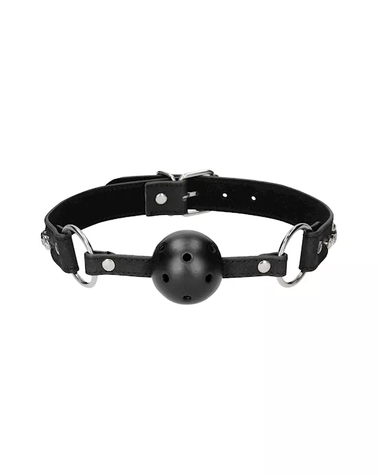 Breathable Ball Gag - Diamond Studded