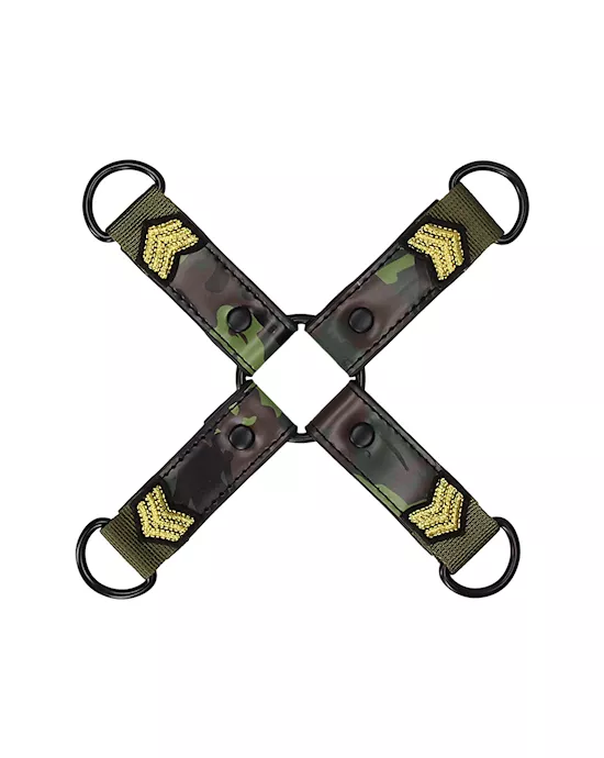 Hogtie Connector - Army Theme