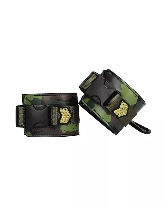 Ankle Cuffs - Army Theme