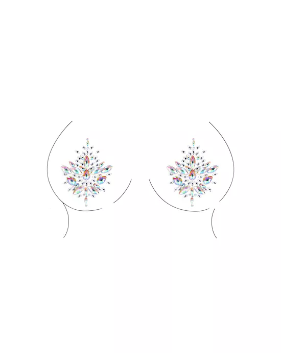 Dazzling Nipple Bling Sticker