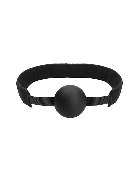 V and V Adjustable Silicone Ball Gag
