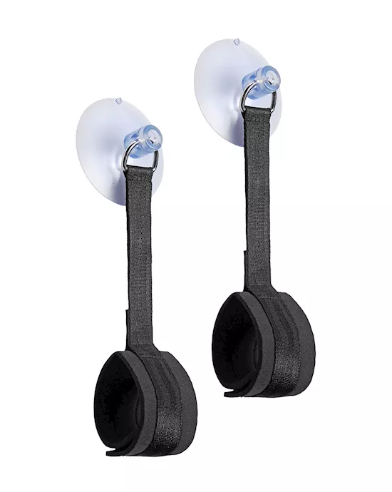 V and V Adjustable Handcuffs Suction Cup