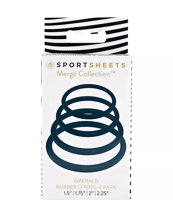 Emerald O-Ring 4pk