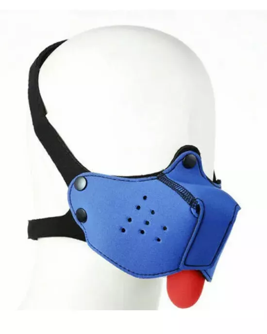 Puppy Play Mask With Tongue