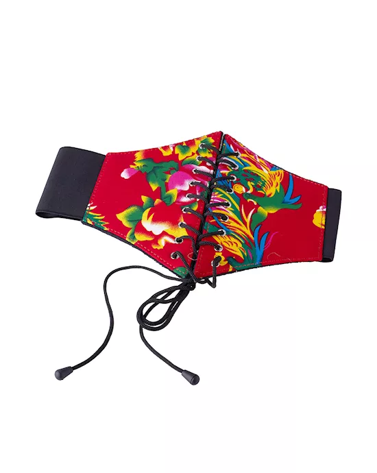 North-East Flower Pattern Corset