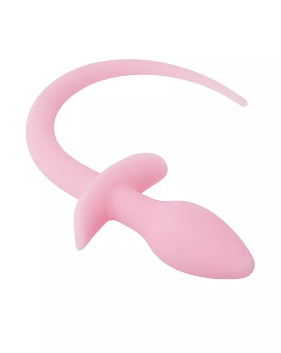 Glow In The Dark Dog Tail Butt Plug. 270712