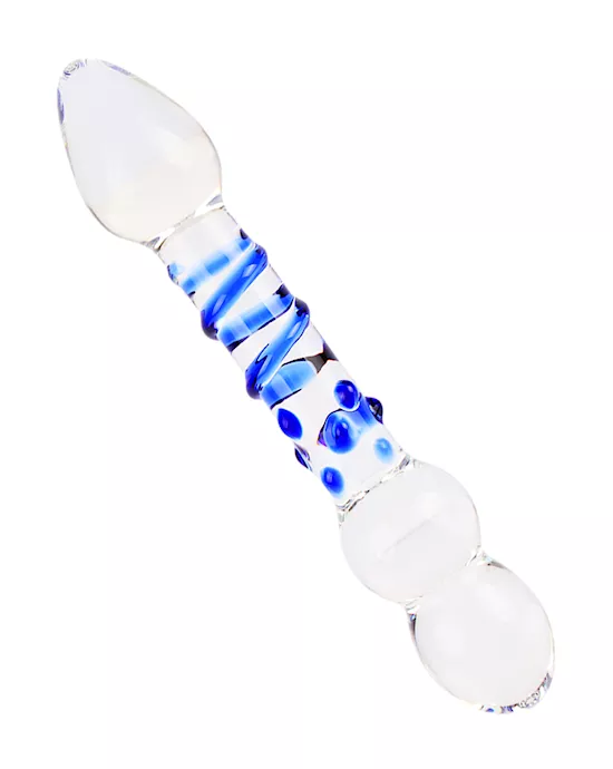 Lucent Multi-Pattern Glass Massager