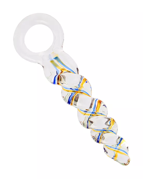 Lucent Helix Glass Massager