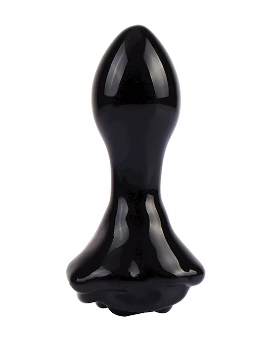 Lucent Rosa Glass Butt Plug