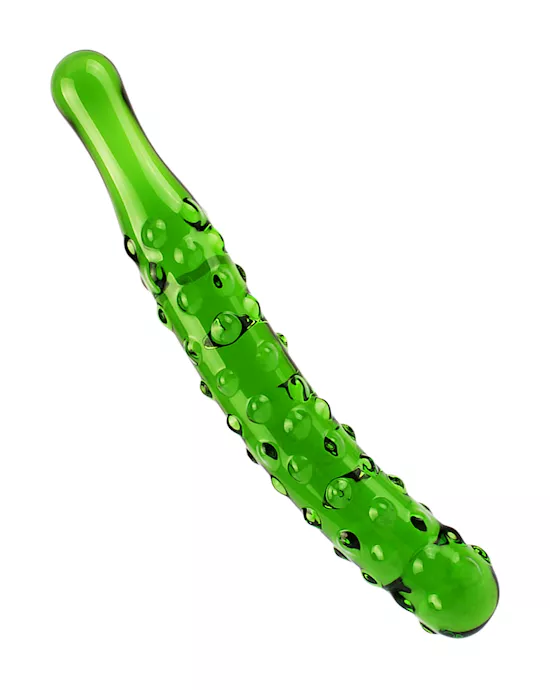 Lucent Pickle Glass Massager