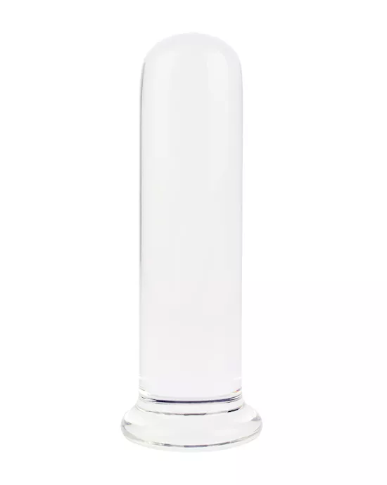 Lucent XL Cylinder Glass Dildo