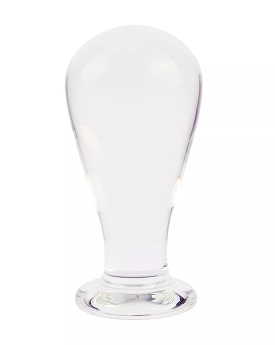 Lucent Large Glass Butt Plug