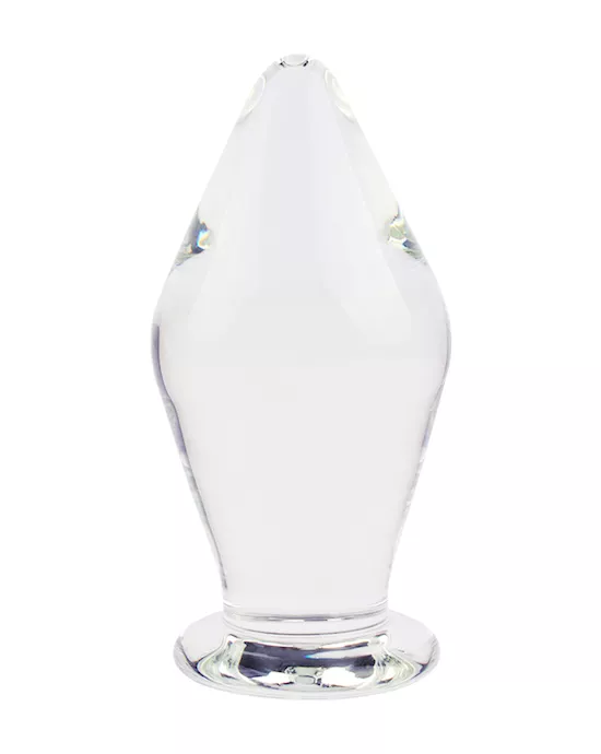 Lucent Diamond Glass Butt Plug