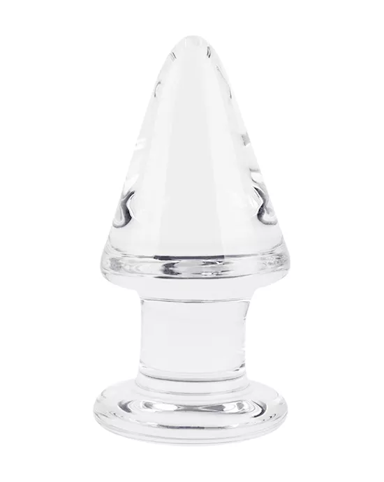 Lucent Steeple Glass Butt Plug