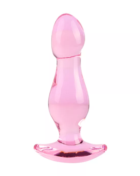 Lucent Lustre Glass Butt Plug
