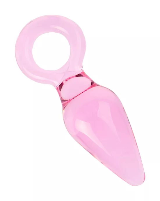 Lucent Trinity Glass Butt Plug