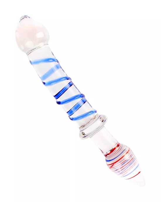 Lucent Double Ended Glass Massager