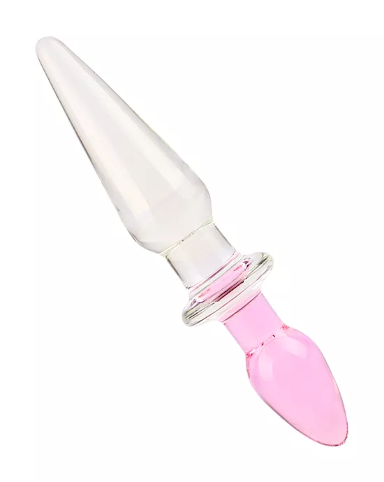 Lucent Duo Double Ended Glass Butt Plug