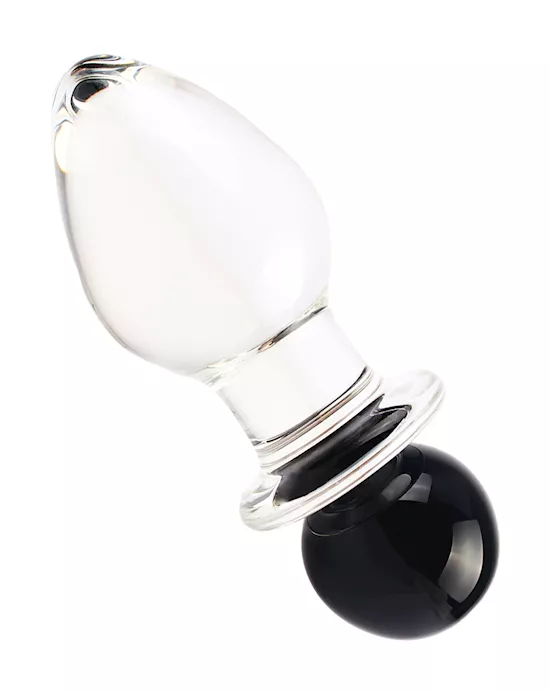 Lucent Ball Glass Butt Plug