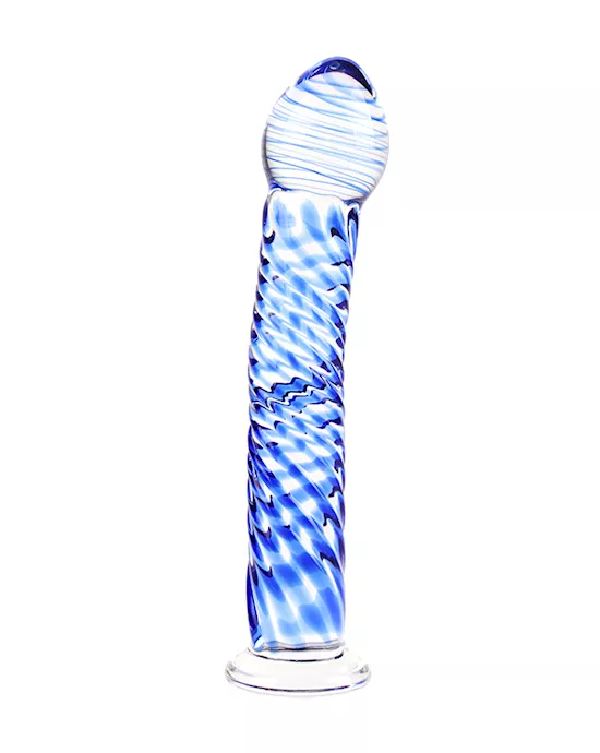 Lucent Lattice Glass Dildo