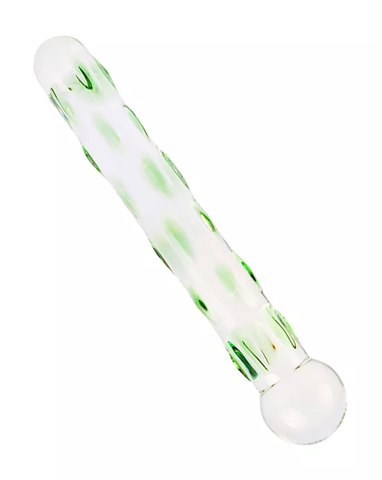 Lucent Leafdrop Glass Massager