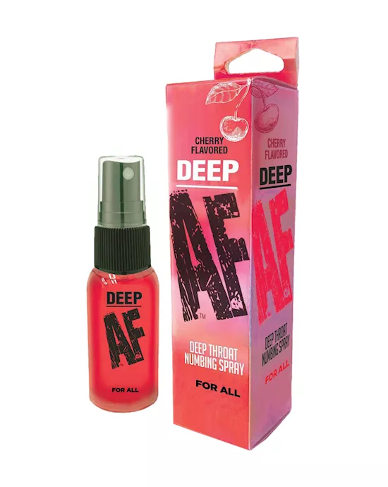Deep Af Numbing Throat Spray Cherry