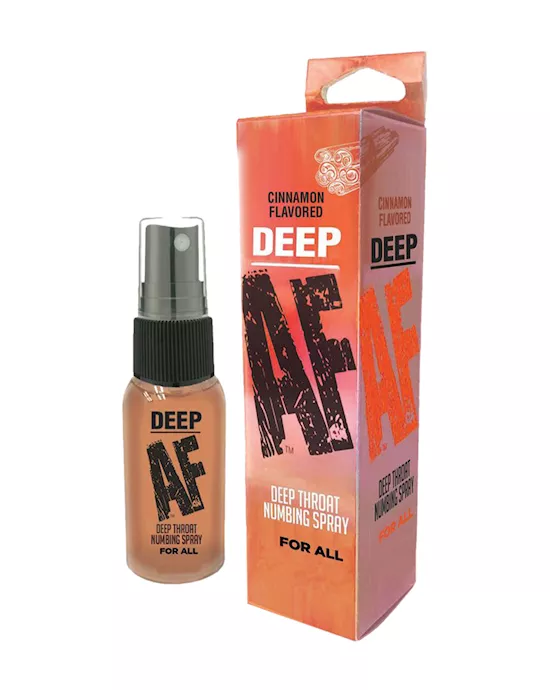 Deep Af Numbing Throat Spray Cinnamon