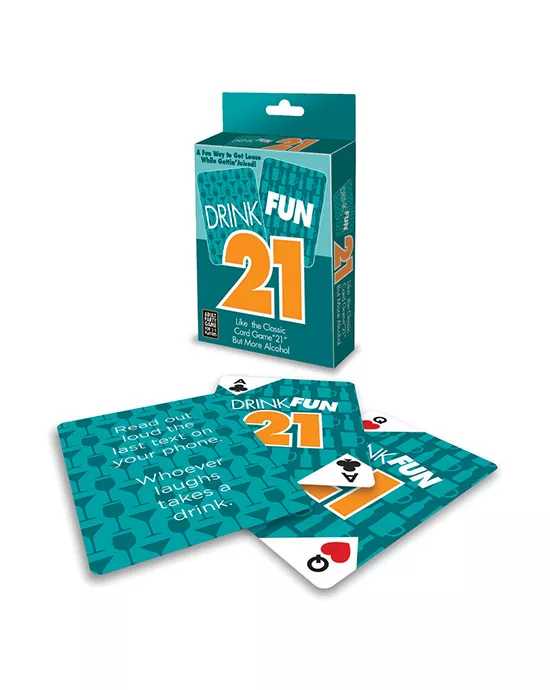 Drink Fun 21 Card Game