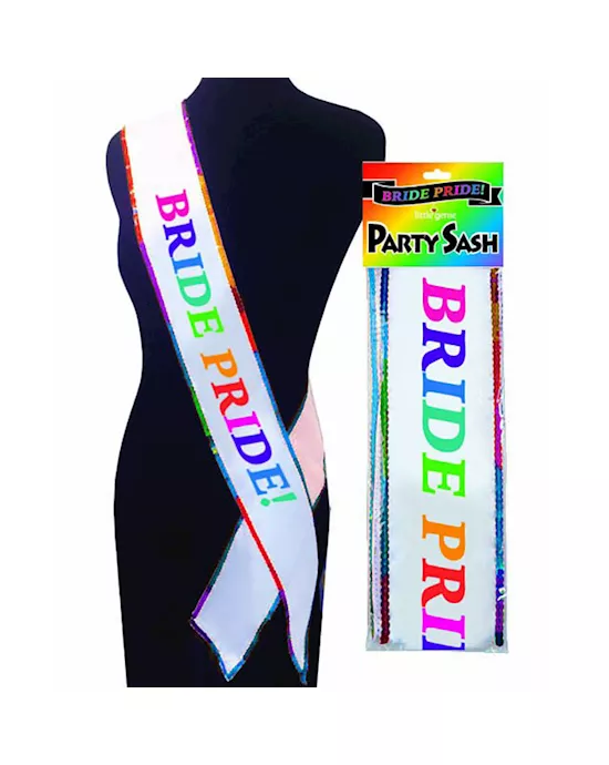Bride Pride Party Sash