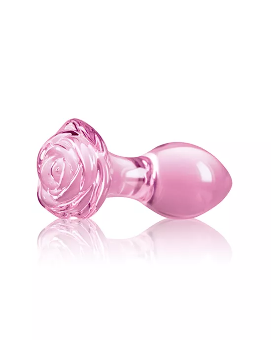 Crystal Rose Butt Plug 