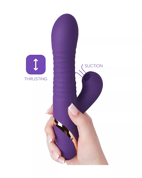 Share Satisfaction Dela Thrusting Suction Vibrator