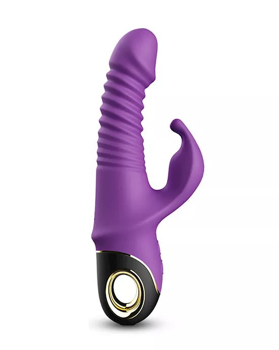 Brave Thrusting Rabbit Vibrator